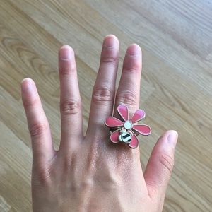Cute pop art ring